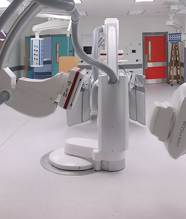 Interventional imaging suite installed by Coastal Mechanical & Rigging